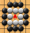 Black can play on the enclosed point