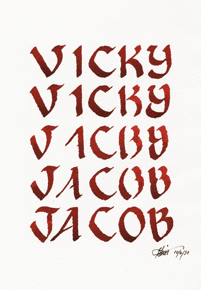 Vicky->Jacob