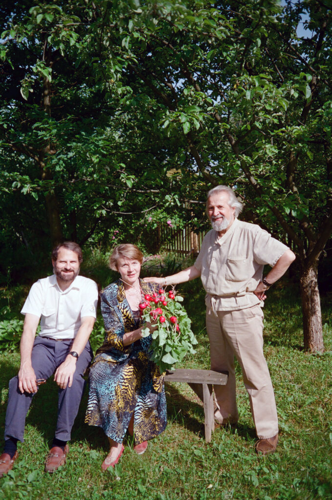 Steve Grant, Boris Grushin, and wife